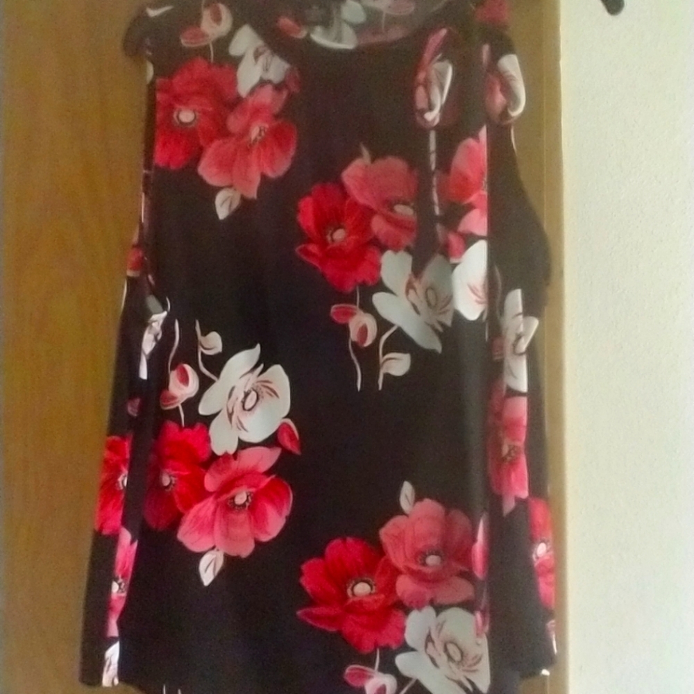 Black/pink Blouse